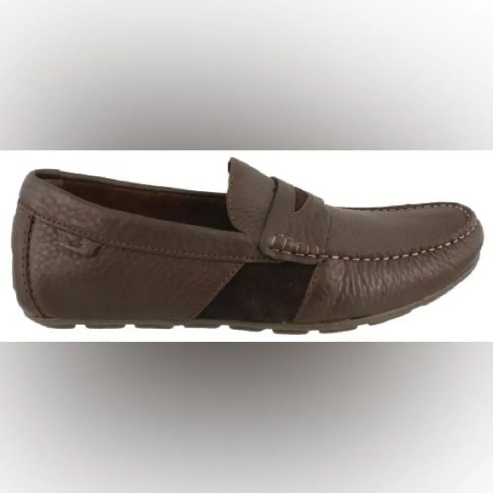 Sperry Men’s Wave Driver Penny Loafer Dark Brown NEW in box Size 9.5 Memory Foam